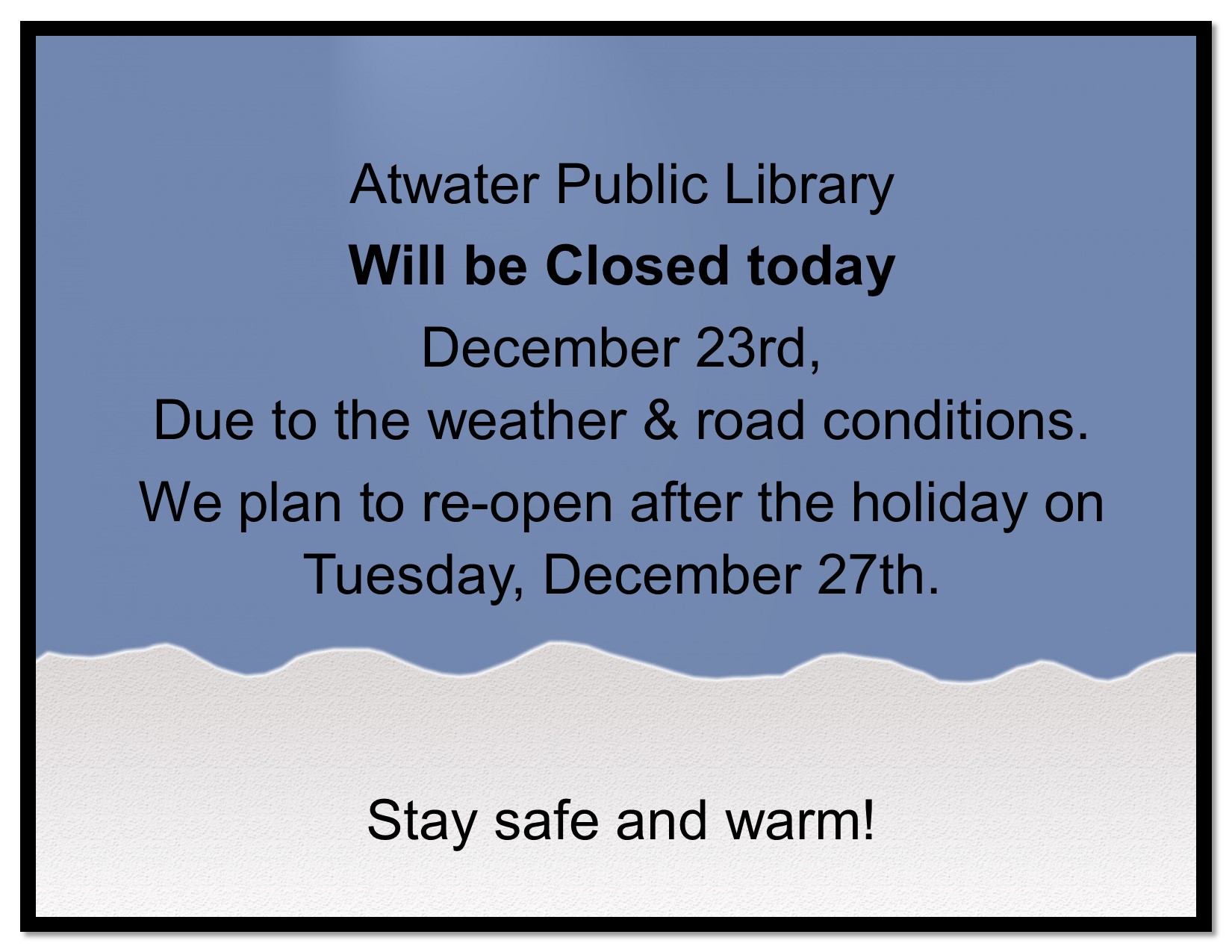 Atwater Public Library